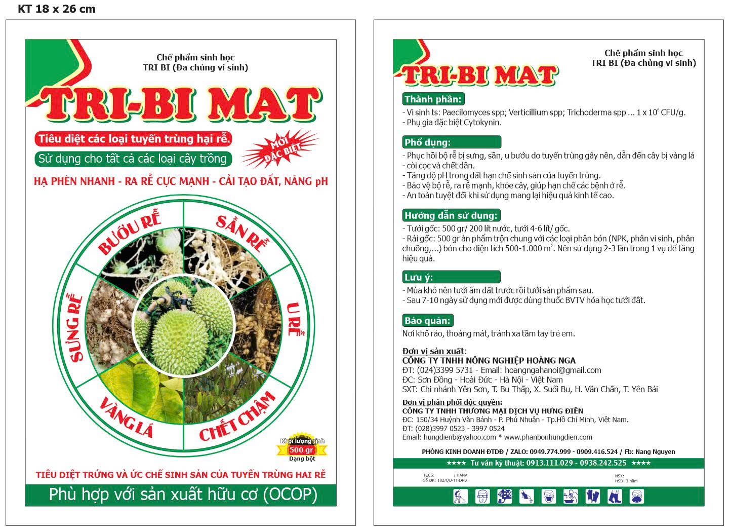 CPVS TRI-BI MAT 500gr